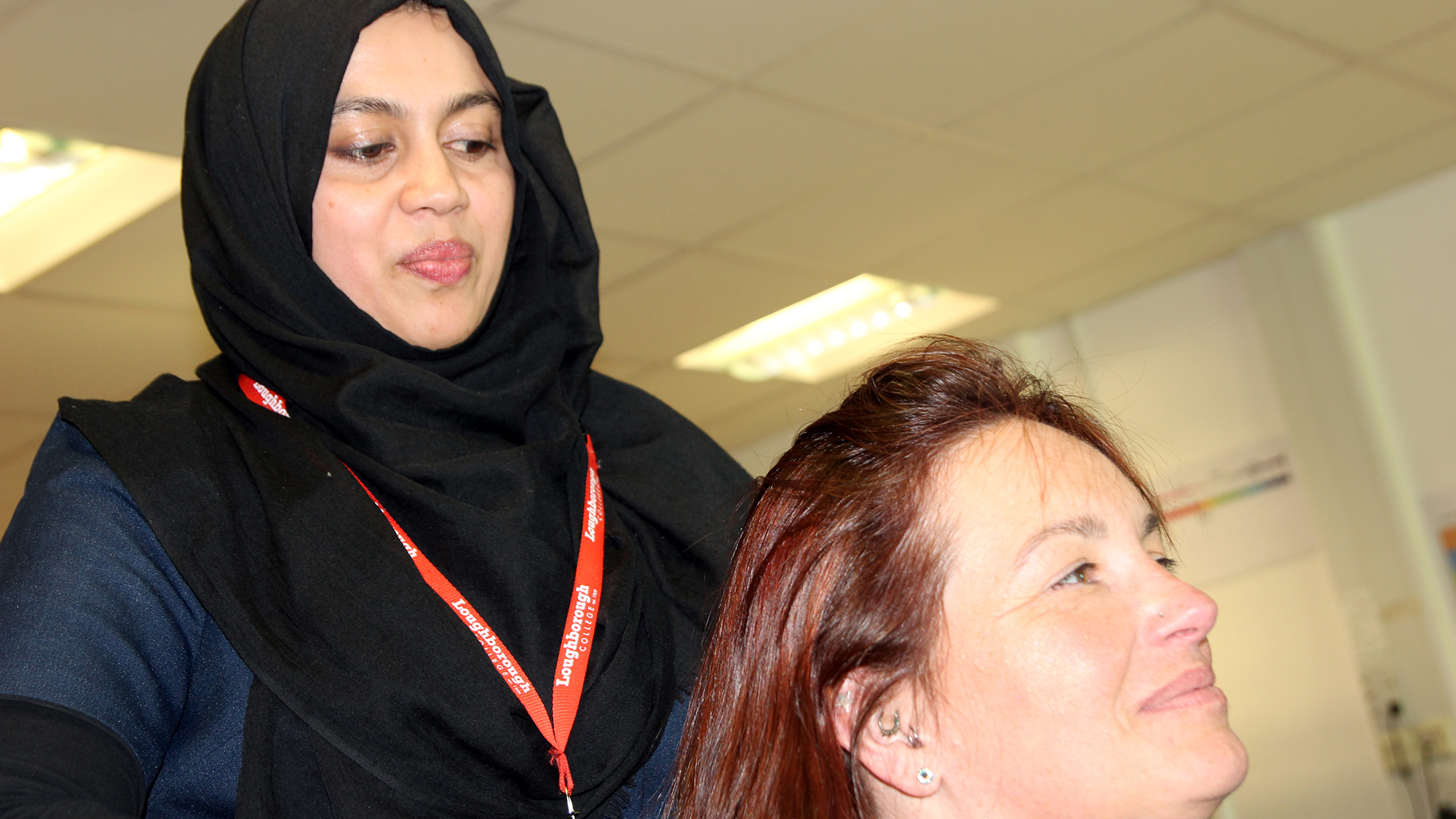 Fathima Rushda Mohamed Nizamdeen Level 3 VRQ Diploma in Hairdressing student